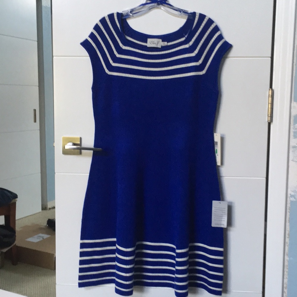 Navy/white Nordstrom dress